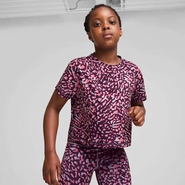 PUMA Favorit Tog Kort Tee Børn Fantastisk Stil På Sæt Skab Modeller Fremragende Komfort
