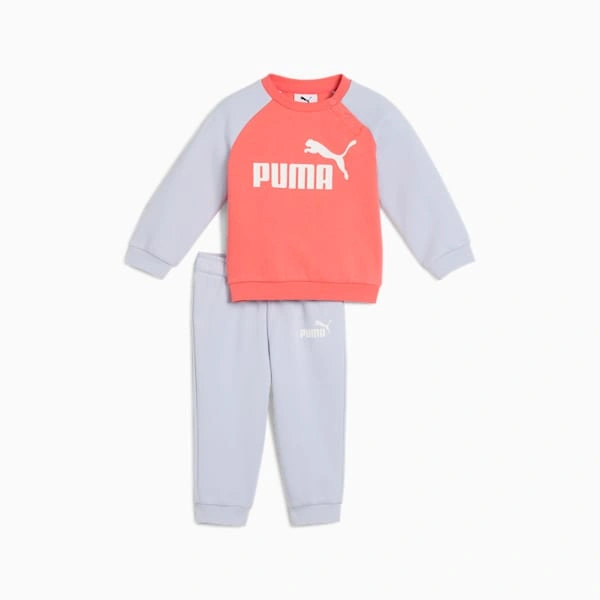 PUMA Minicats Sæt: Hygge og Stil til Små Eventyrere – Raglan & Bukser, 2 Dele!